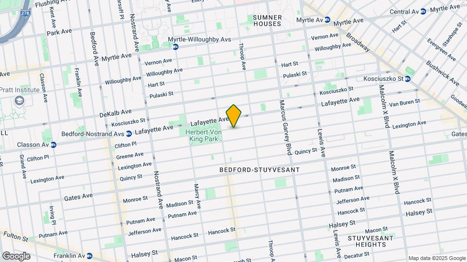 32 Van Buren St Mapa y Detalles de la Ubicación