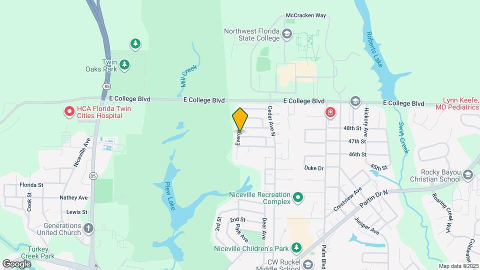 1034 Alderwood Way Map and Location Details