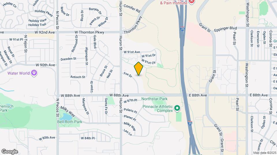 8940 Fox Dr Map and Location Details