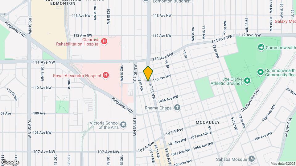 10966 97th St NW Map and Location Details