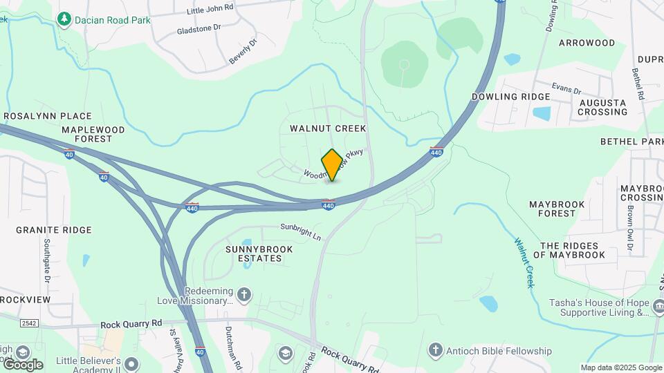 1634 Briarmont Ct Mapa y Detalles de la Ubicación