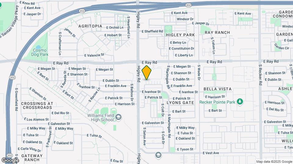 3260 E Franklin Ave Map and Location Details