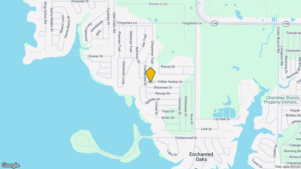 6150 Shawnee Dr Map and Location Details