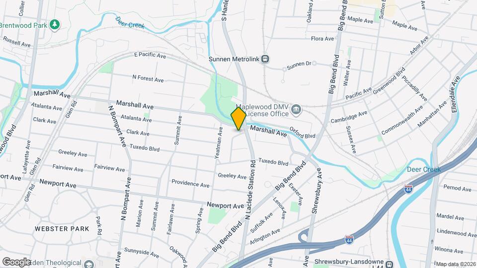 941 Brookside Ave Mapa y Detalles de la Ubicación