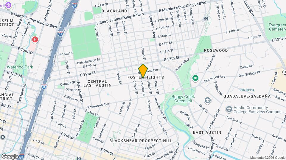 2206 Pennsylvania Ave Map and Location Details