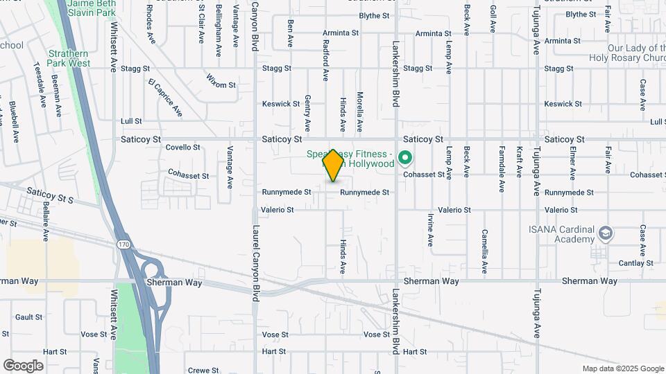 11839 Runnymede St Map and Location Details
