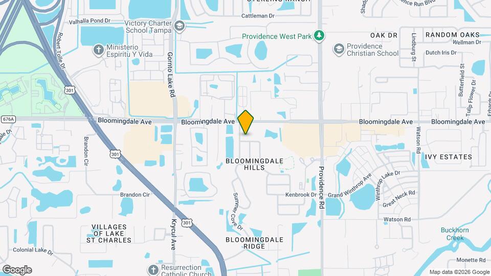 10804 Peppersong Dr Mapa y Detalles de la Ubicación