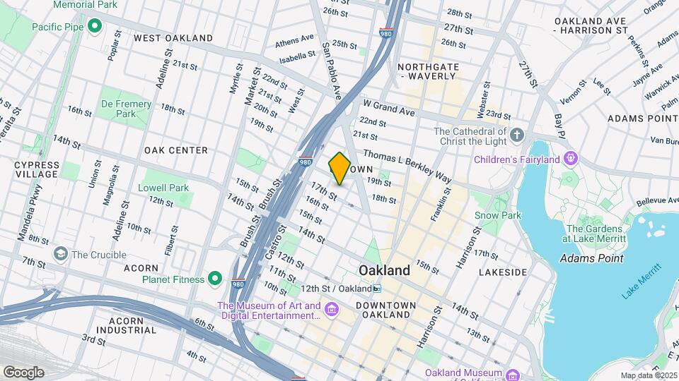 629 18th St Map and Location Details