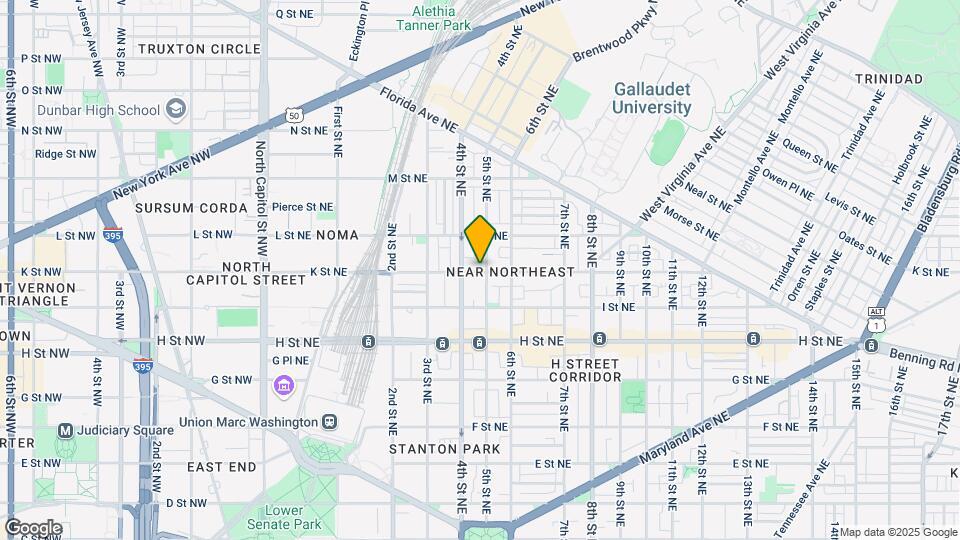 448 K St NE-Unit -501 Mapa y Detalles de la Ubicación