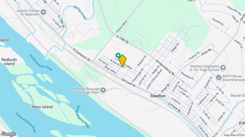 548 N 3rd St Map and Location Details