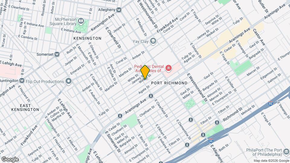 2265 E Clearfield St Map and Location Details