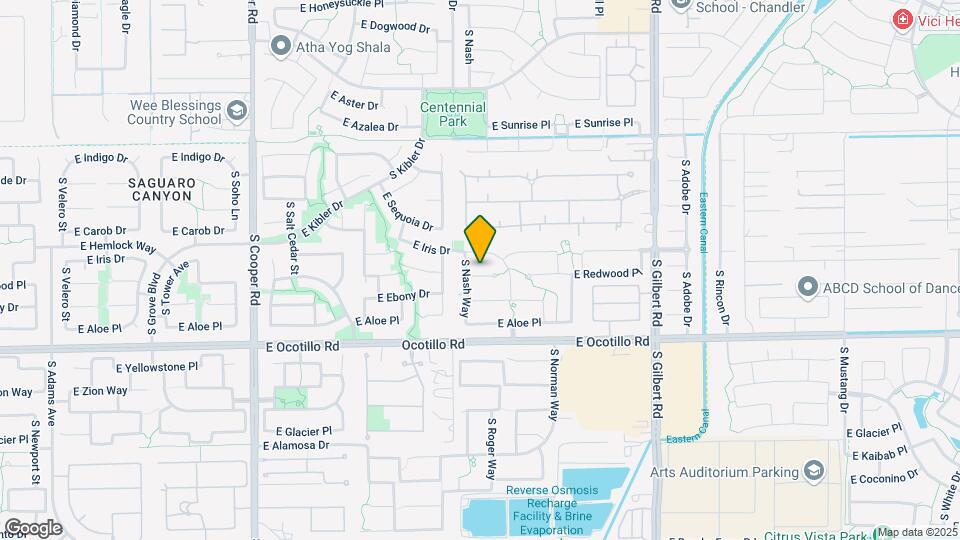 2552 E Redwood Pl Map and Location Details