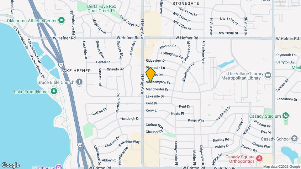 2816 Northampton Pl Map and Location Details