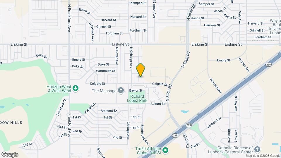 306 N Brentwood Ave Map and Location Details