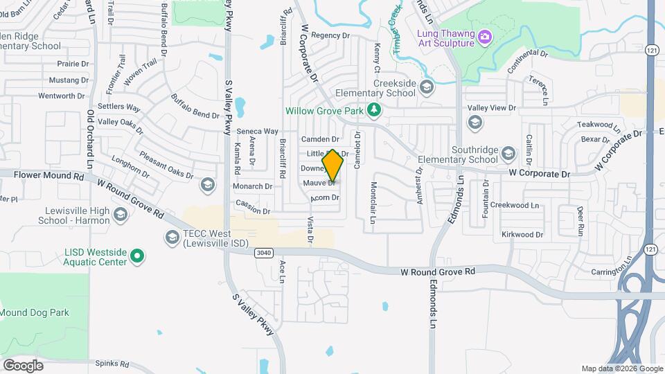 980 Mauve Dr Map and Location Details