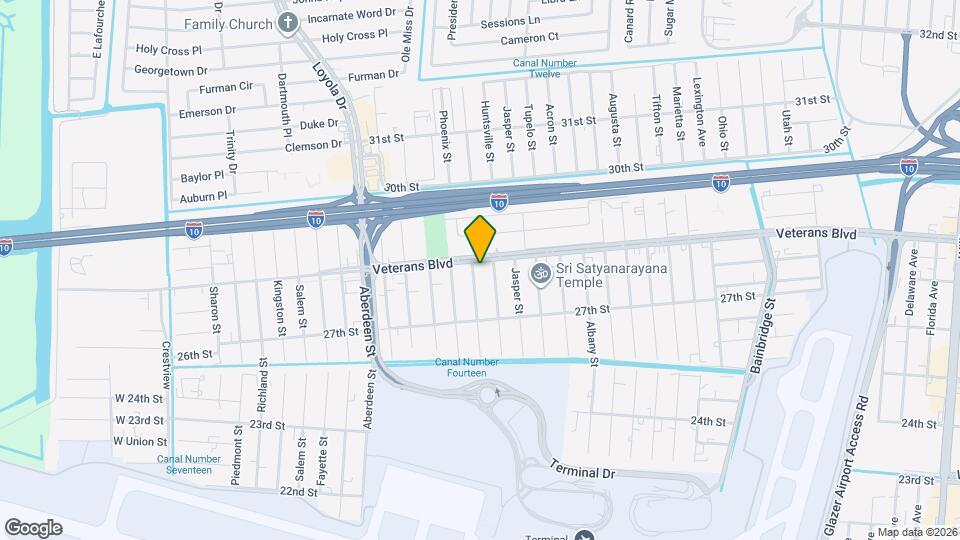 2762 Panama St, Unit A Mapa y Detalles de la Ubicación