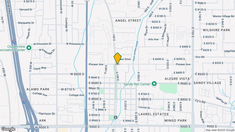 174 E Pioneer Ave Map and Location Details