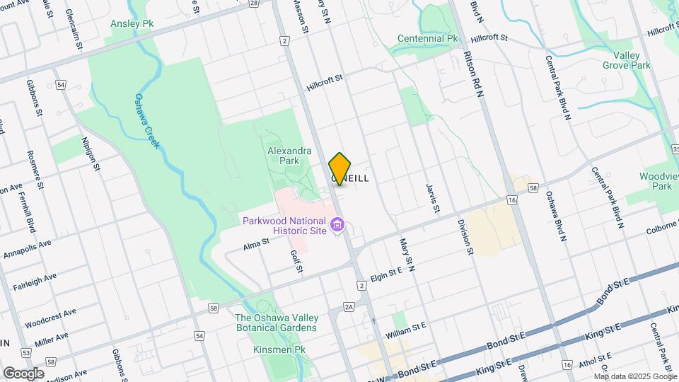 337 Simcoe St N Map and Location Details