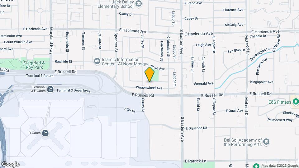 2119 Pommel Ave Map and Location Details