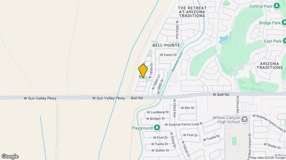 18538 W Fairway Dr Mapa y Detalles de la Ubicación
