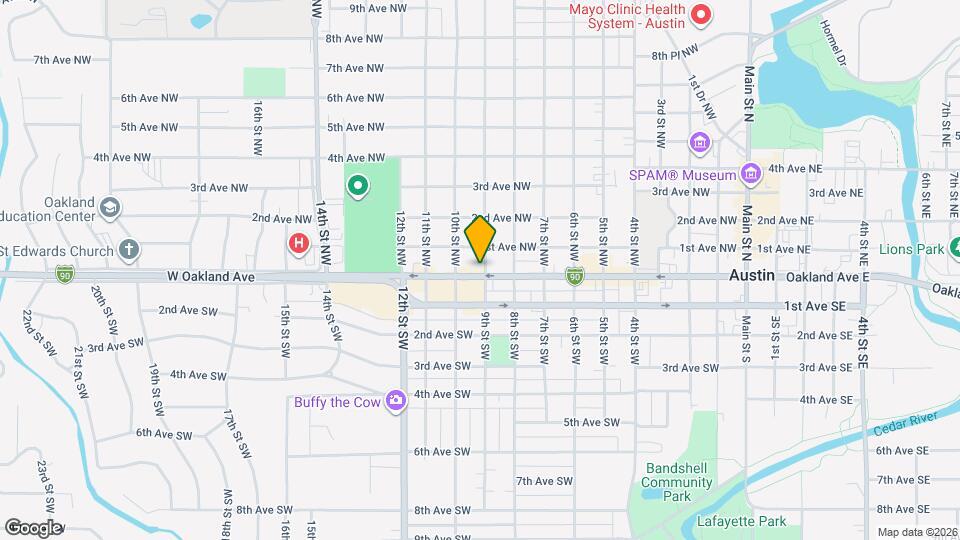 1000 W Oakland Ave Mapa y Detalles de la Ubicación