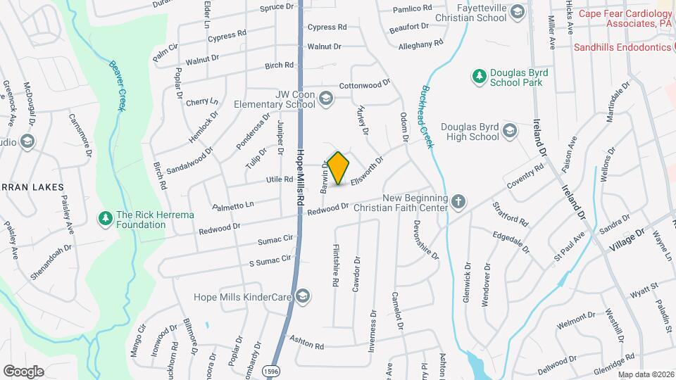 4933 Ellsworth Dr Map and Location Details