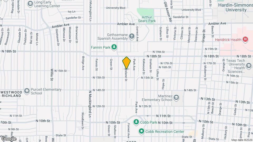 1541 Westmoreland St Map and Location Details
