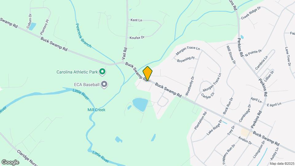 821 Buck Swamp Rd Mapa y Detalles de la Ubicación