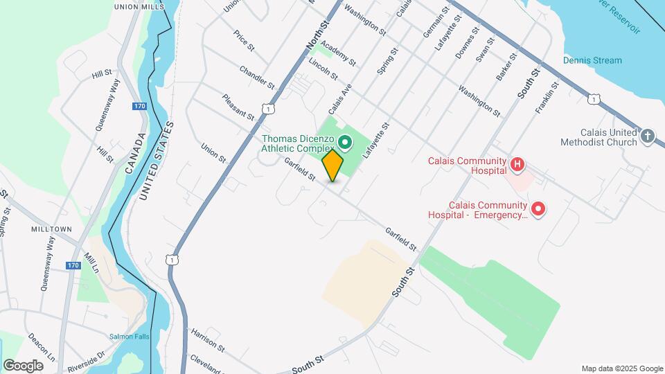 102 Garfield St Map and Location Details