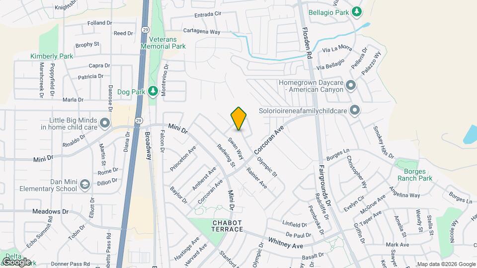 317 Arrowhead Dr Map and Location Details