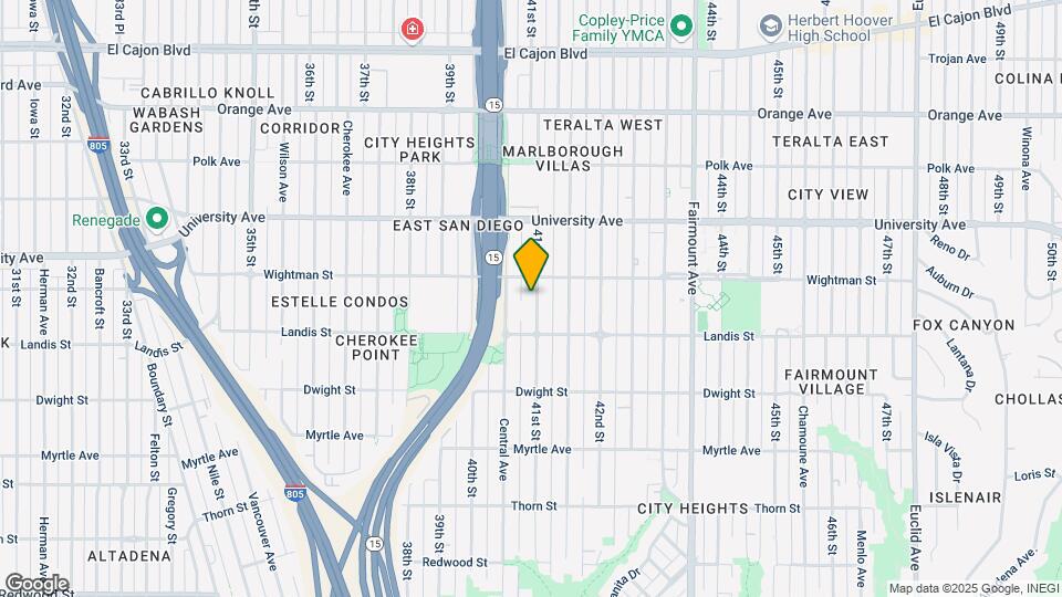 3762-3764 41st St Map and Location Details
