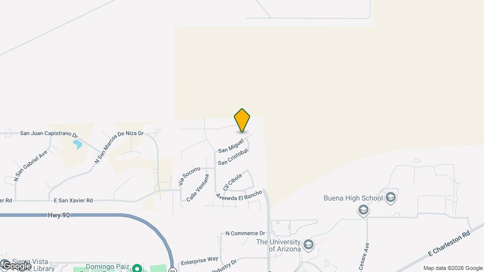 4625 San Miguel Map and Location Details