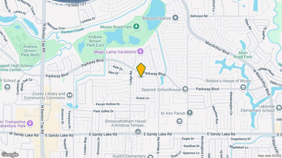 259 Reeder Dr Map and Location Details