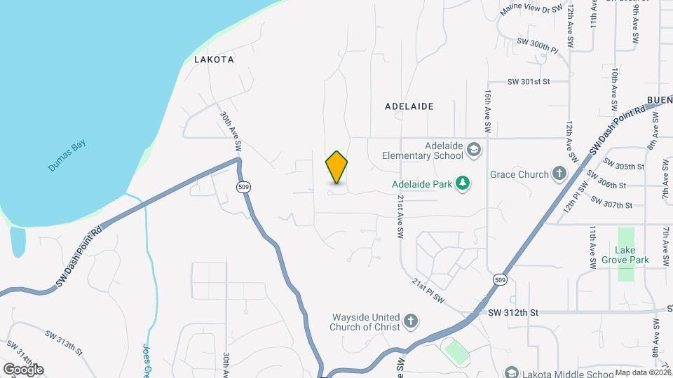 2418 SW 306th Pl Mapa y Detalles de la Ubicación