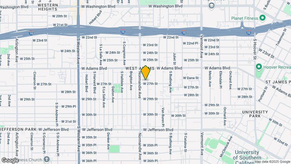 2653 Kenwood Ave Map and Location Details