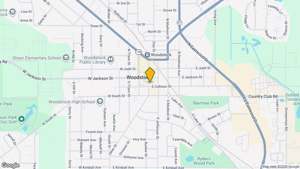 107 1/2 Dean St Map and Location Details