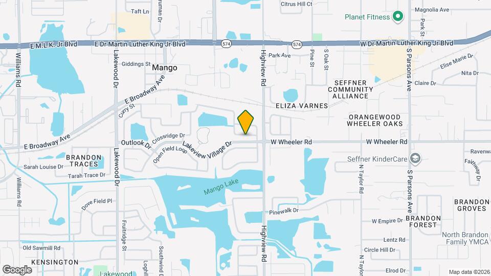 1411 Thistledown Dr Map and Location Details