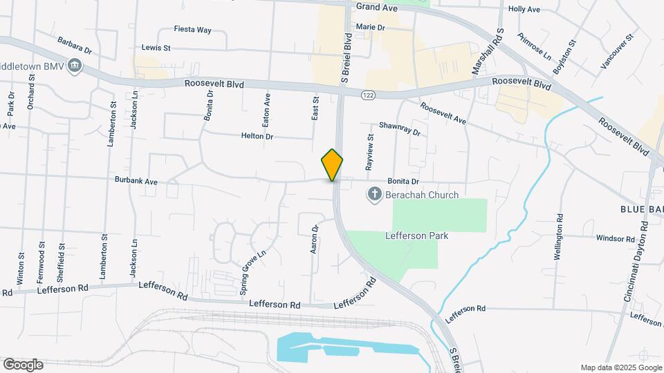 1806 S Breiel Blvd Map and Location Details