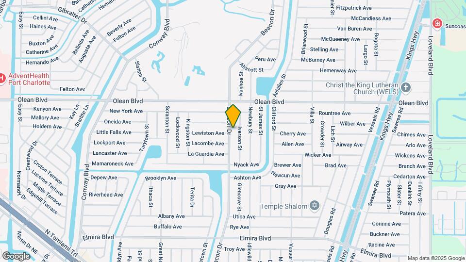 3098 Beacon Dr Mapa y Detalles de la Ubicación