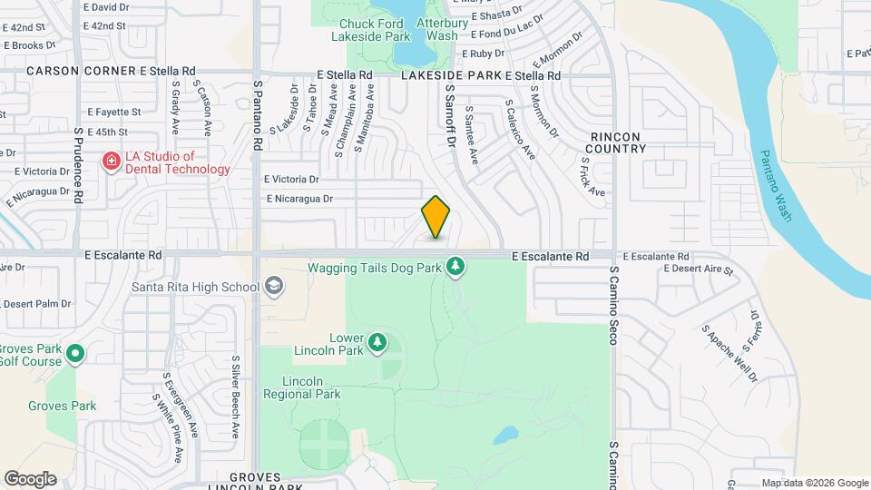 8243 E Escalante Rd Map and Location Details