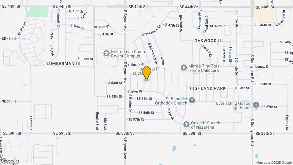 5300 Creekwood Terrace Map and Location Details