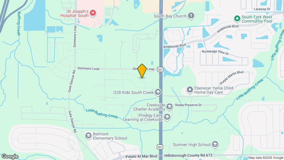 10366 Scarlet Skimmer Dr Map and Location Details