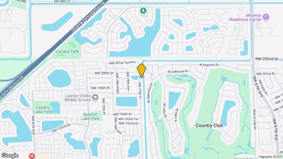 19901 NW 77th Ct Map and Location Details