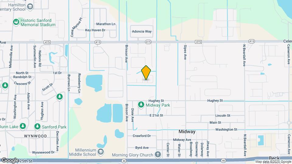 1848 Lacy Ln Map and Location Details