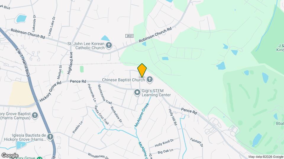 6336 Bandy Dr Map and Location Details