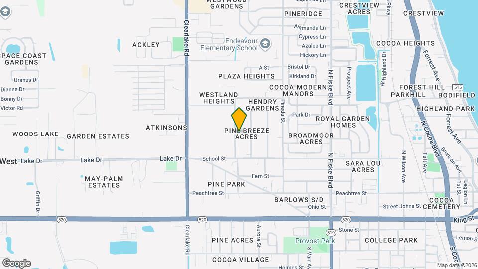 332 Palm Ave Map and Location Details