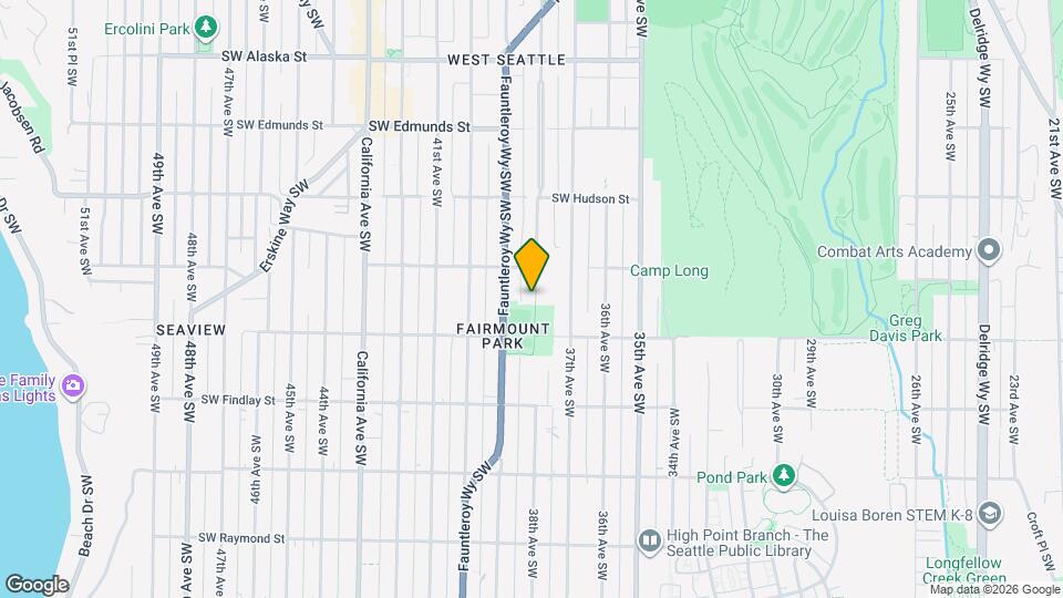 5227 38th Ave SW Map and Location Details