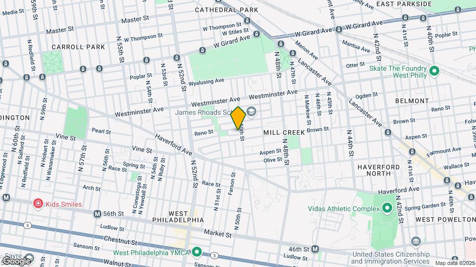 5011 Funston St Map and Location Details