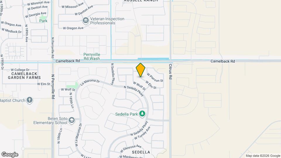 18085 W Elm St Map and Location Details