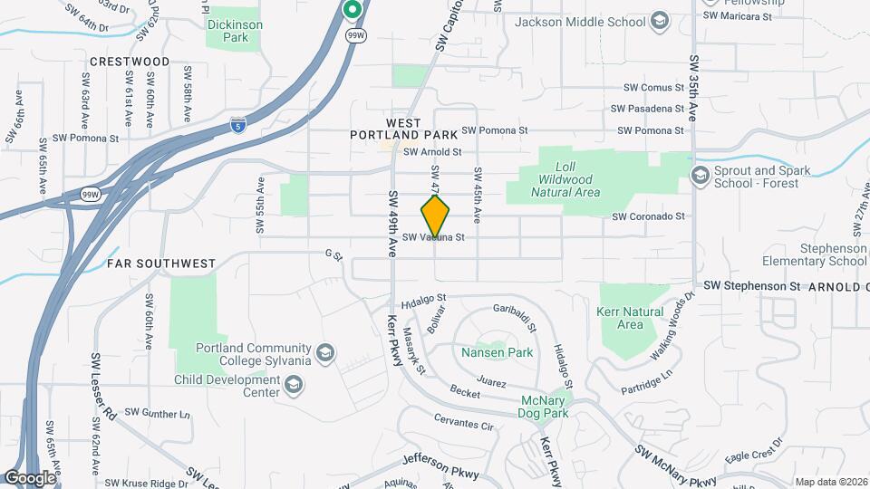 11584 SW 47th Ave Map and Location Details